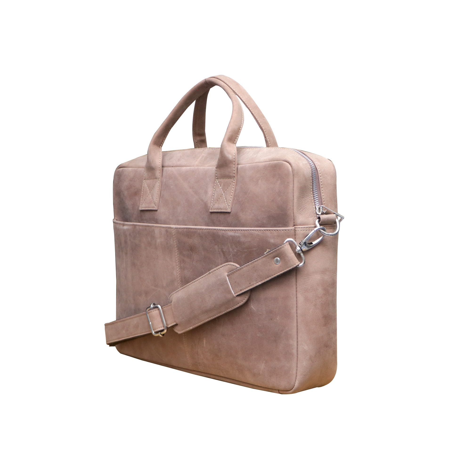 Cognac Tan Executive Portfolio Bag